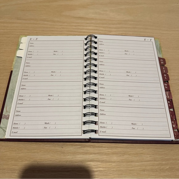 Floral Address Book! - Picture 5 of 8